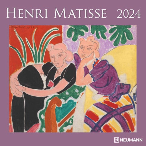 Kalender 2024 Henri Matisse 30x30cm
