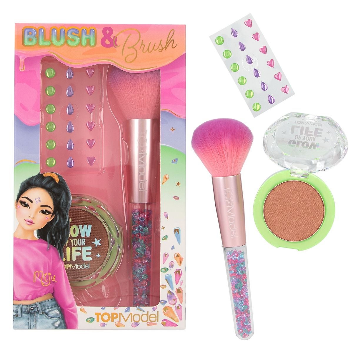 Blush&Brush Sett Beauty&Me Topmodel