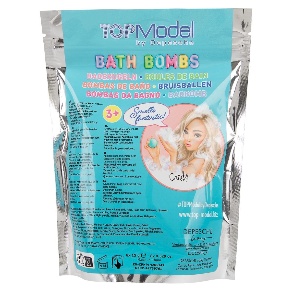 Badebomber Beauty&Me Topmodel