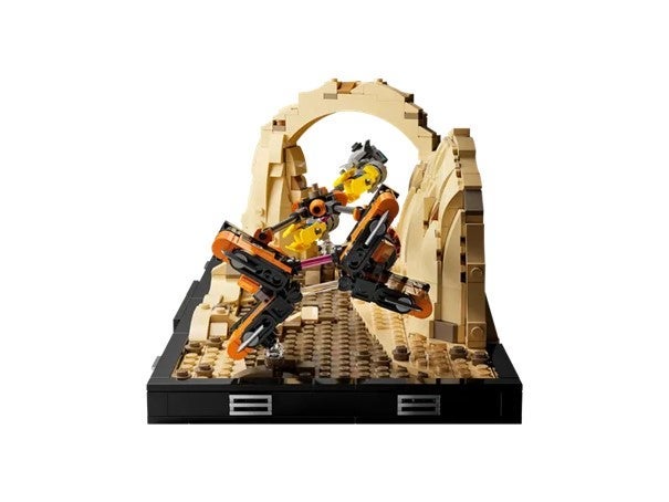 Lego Diorama med Mos Espa-podrace 75380