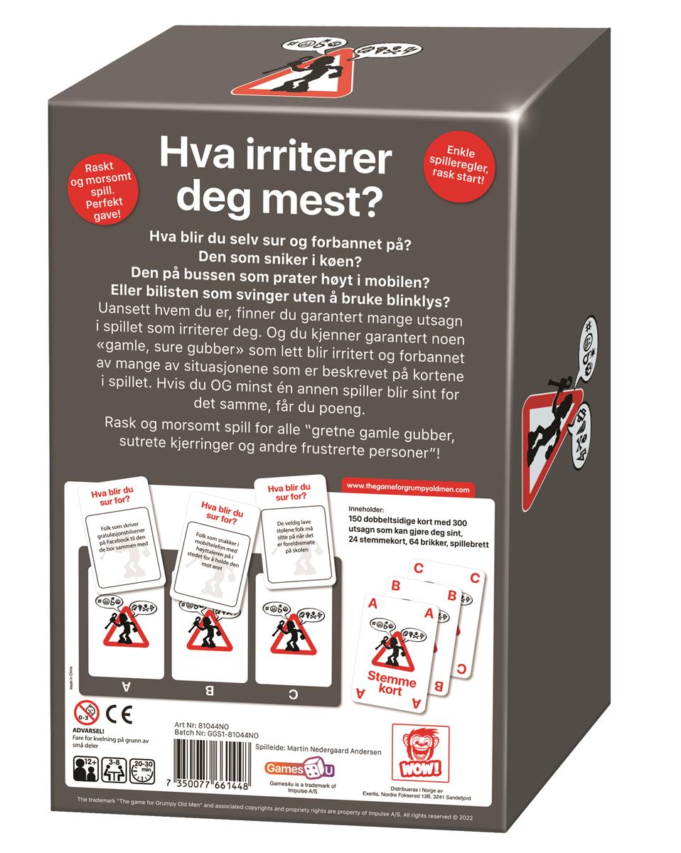 Spill Gretne Gamle Gubber Sutrete Kjerringer