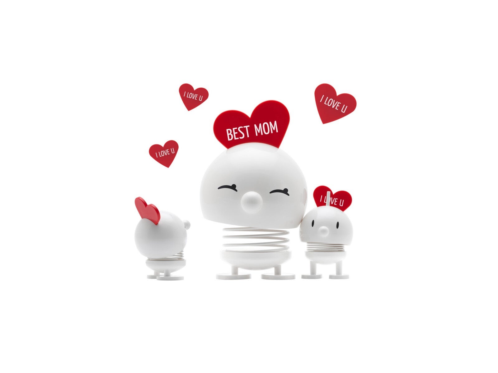 Hoptimist Love Bimble liten hvit