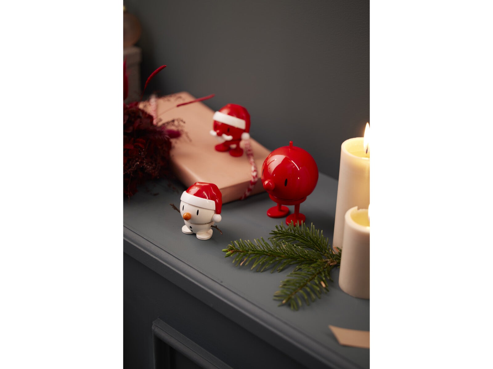 Hoptimist Santa Claus Bumble liten rød