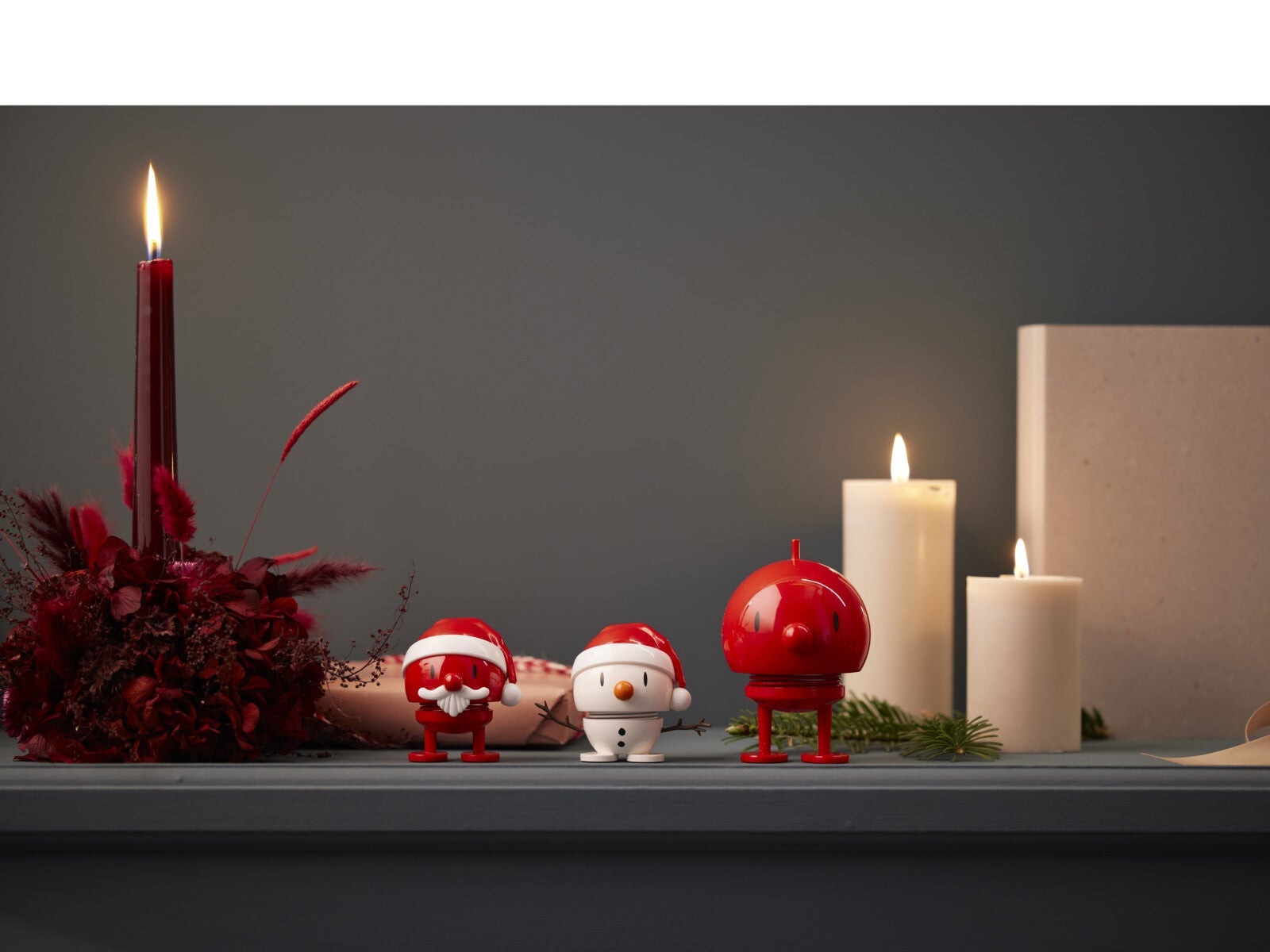 Hoptimist Santa Claus Bumble liten rød