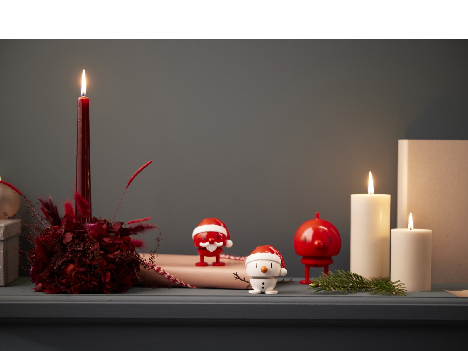 Hoptimist Santa Claus Bumble liten rød