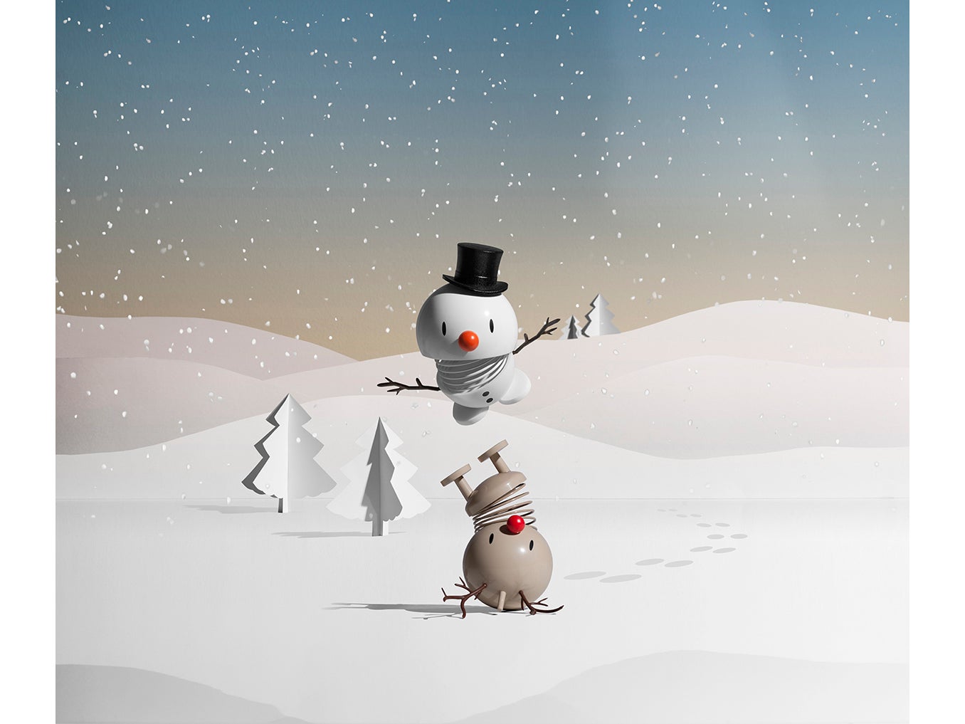 Hoptimist Reindeer Bumble liten latte