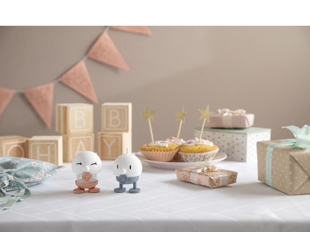 Hoptimist Soft Baby Bumble liten blå