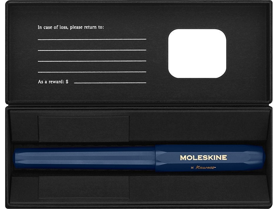 Rollerpenn Moleskine X Kaweco 0,7 Blue