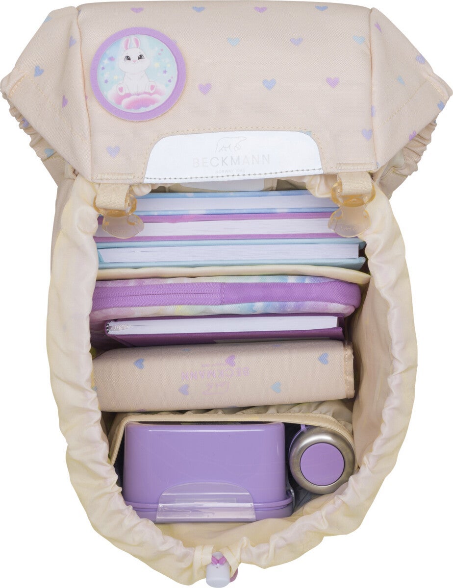 Skolesekk 1.kl Yellow Heart Classic 22L