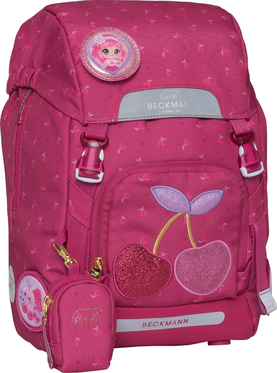 Skolesekk 1.kl Cherry Classic 22L