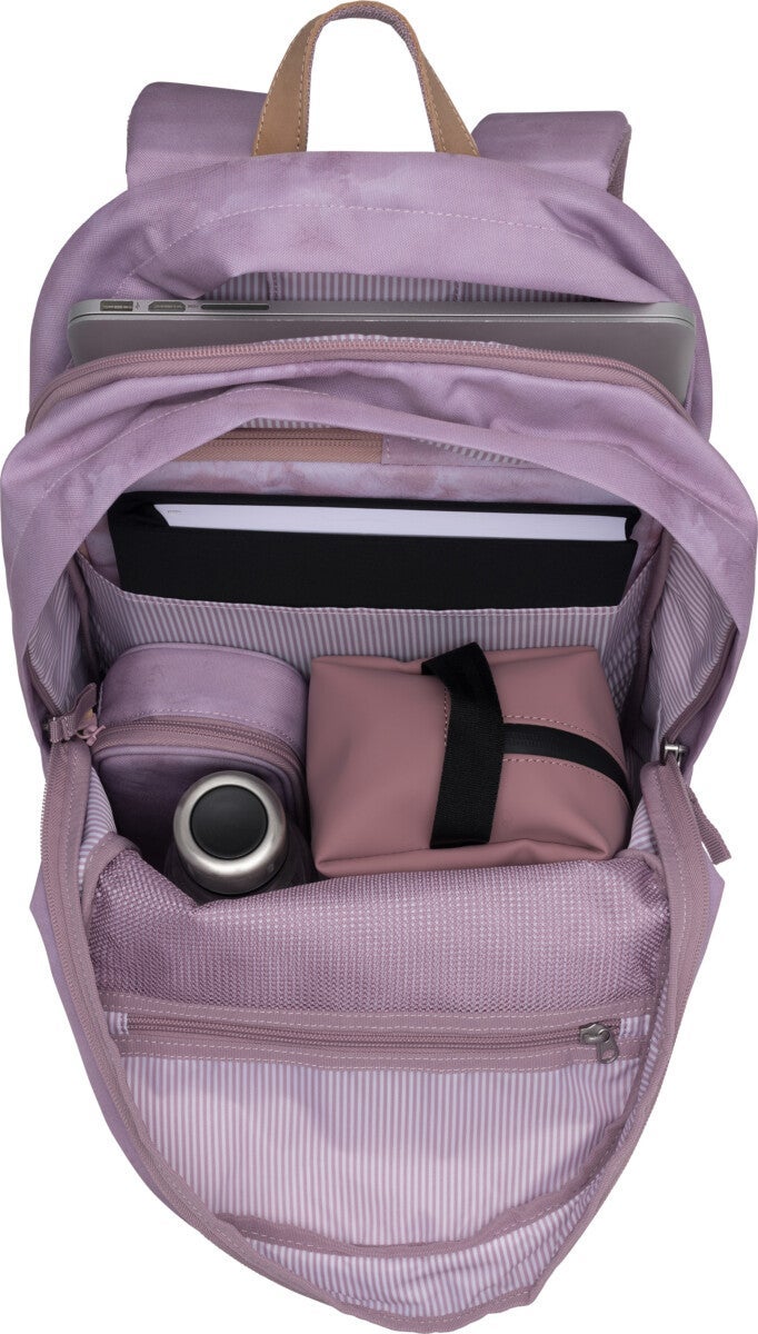 Skolesekk City Organic Purple 30L Beckmann