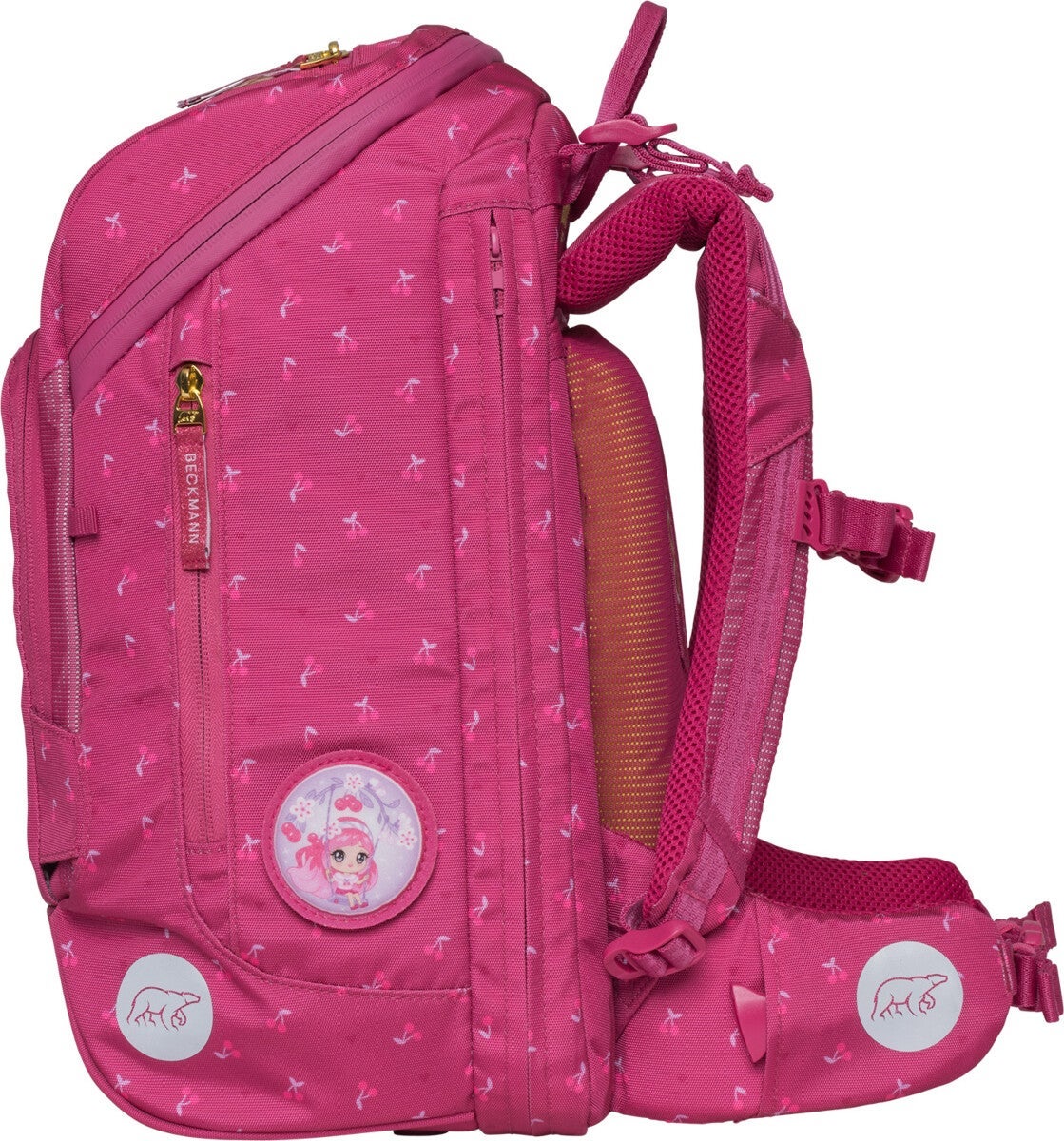 Skolesekk 1.kl Cherry Active Air FLX