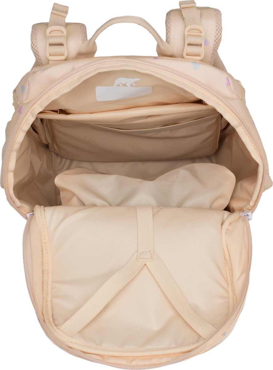Skolesekk 1.kl Yellow Hearts Active Air FLX