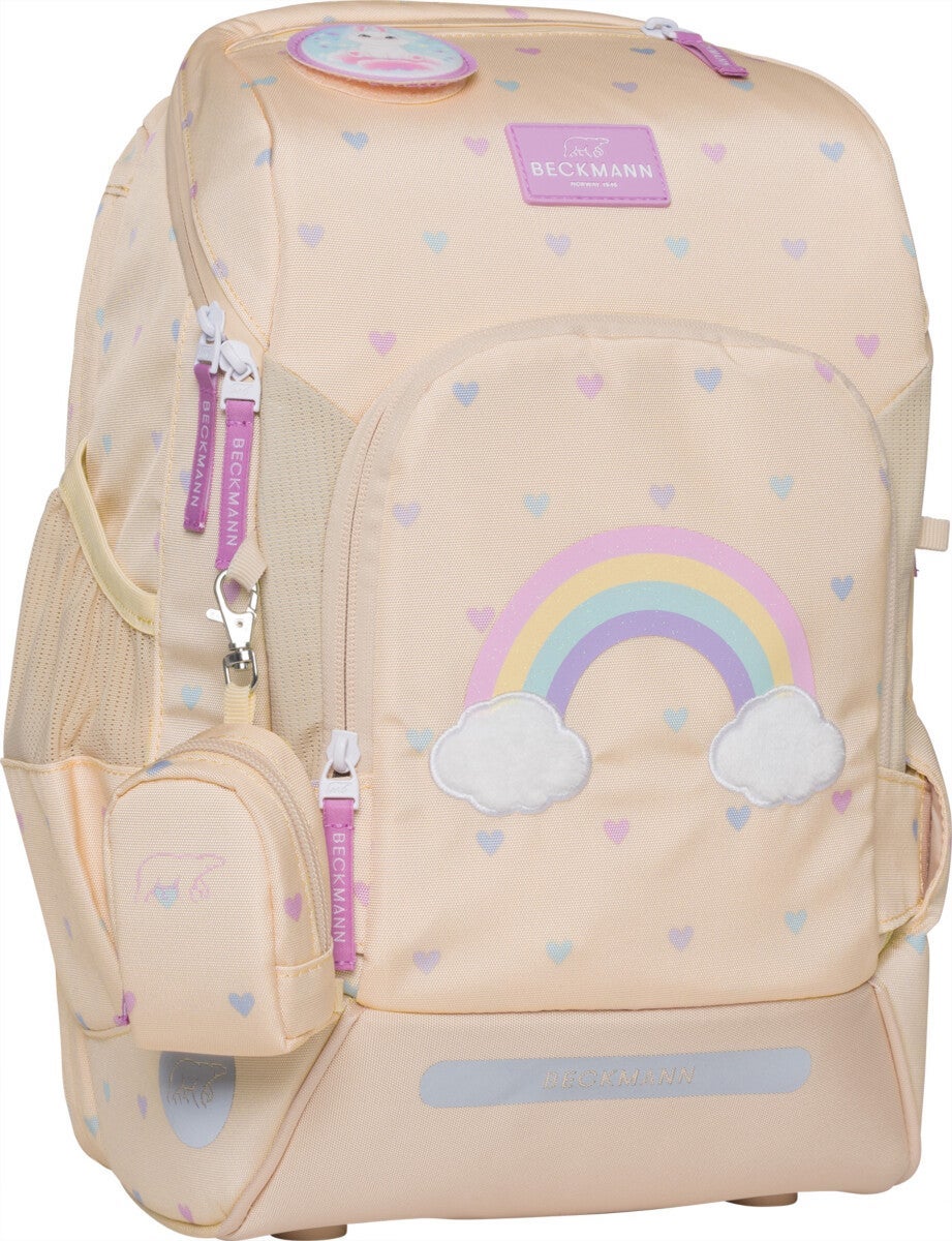 Skolesekk 1.kl Yellow Hearts Active Air FLX