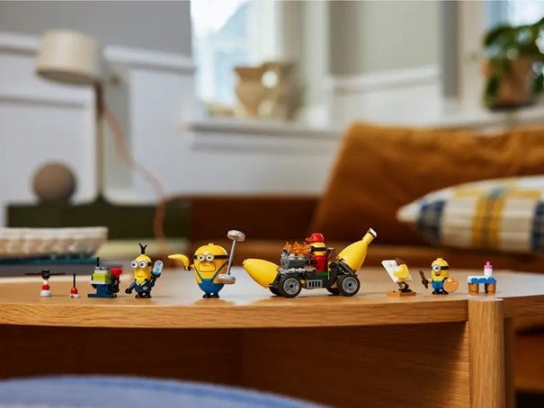 Lego Minions og bananbil 75580
