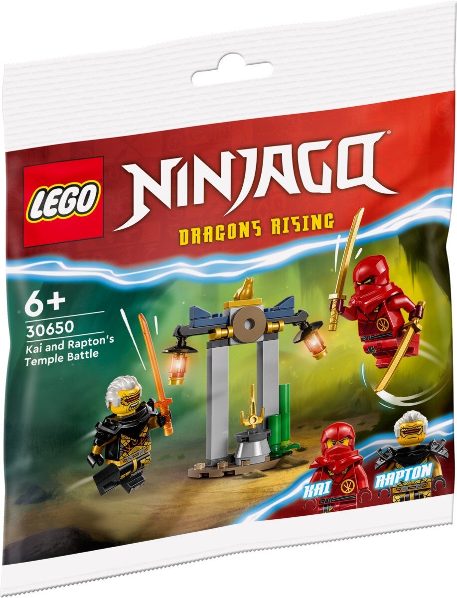 Lego Kai and Rapton's Temple Battle 30650