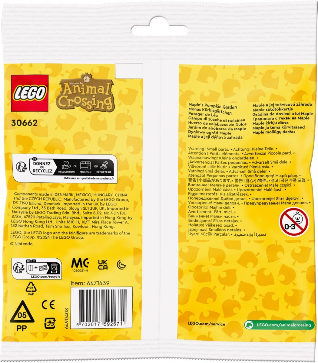 Lego Maple's Pumpkin Garden 30662