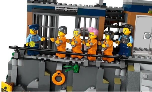 Lego Politiets fengselsøy 60419