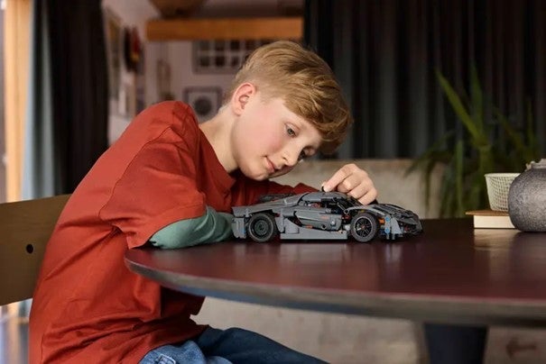 Lego Koenigsegg Jesko Absolut-hyperbil grå 42173