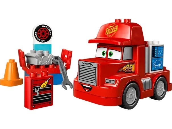 Lego Mack ved racingbanen 10417