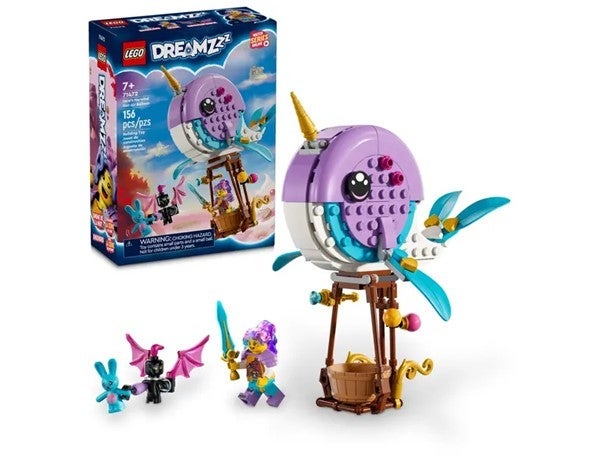 Lego Izzies narhval med luftballong 71472