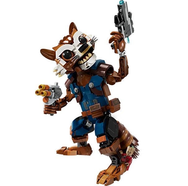 Lego Rocket og Groot som liten 76282