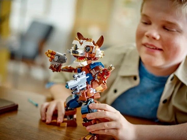 Lego Rocket og Groot som liten 76282