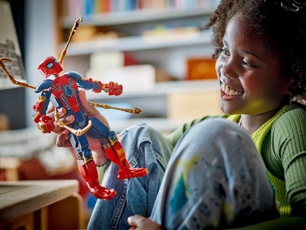 Lego Byggefigur av Iron Spider-Man 76298
