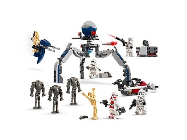 Lego Stridspakke m/klonesoldat og kampdroide 75372