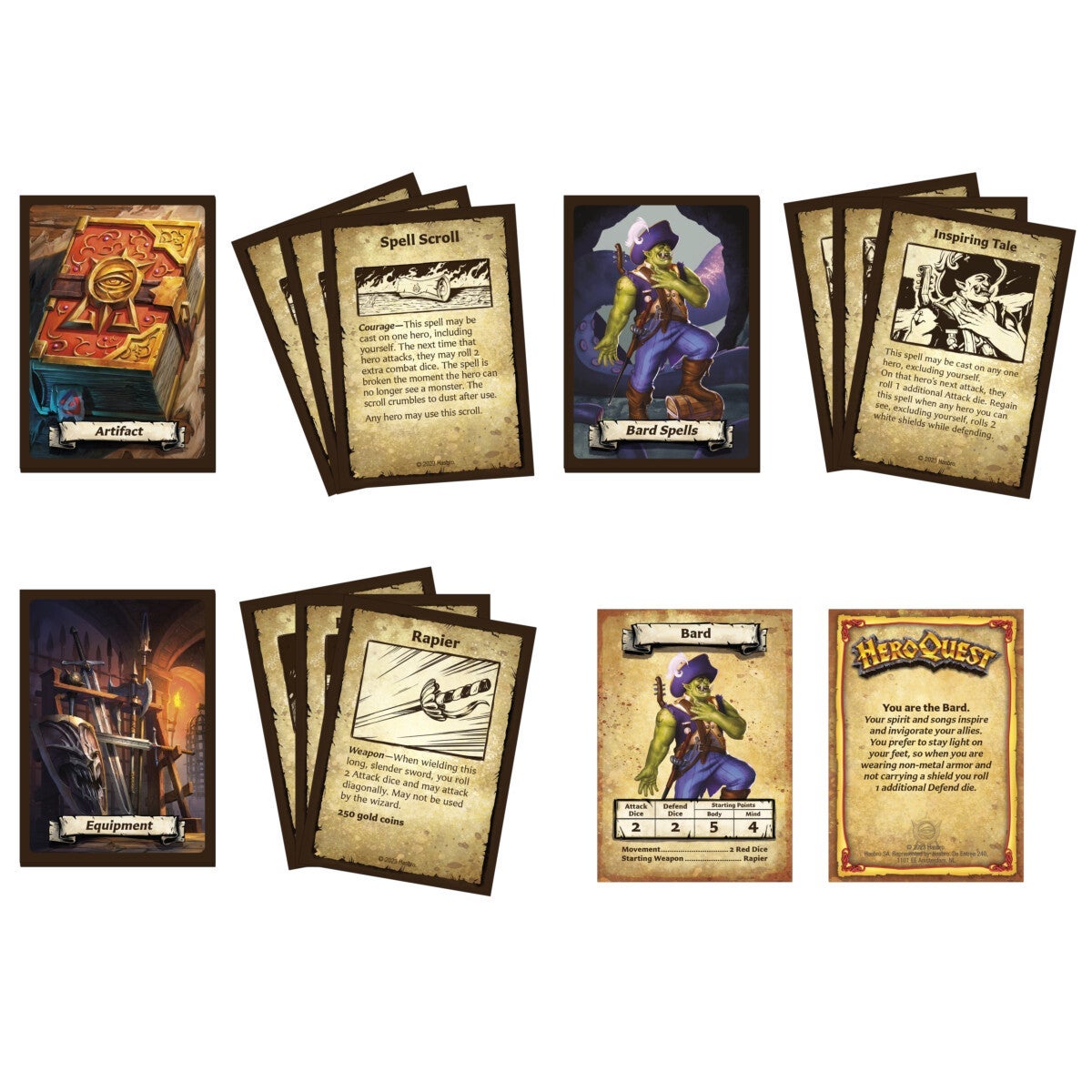 Spill Heroquest Spirit Queen Quest Pk En