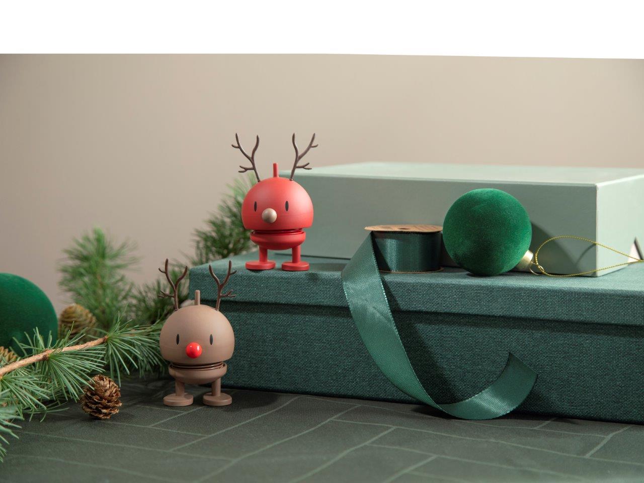 Hoptimist Soft Reindeer Bumble liten choko