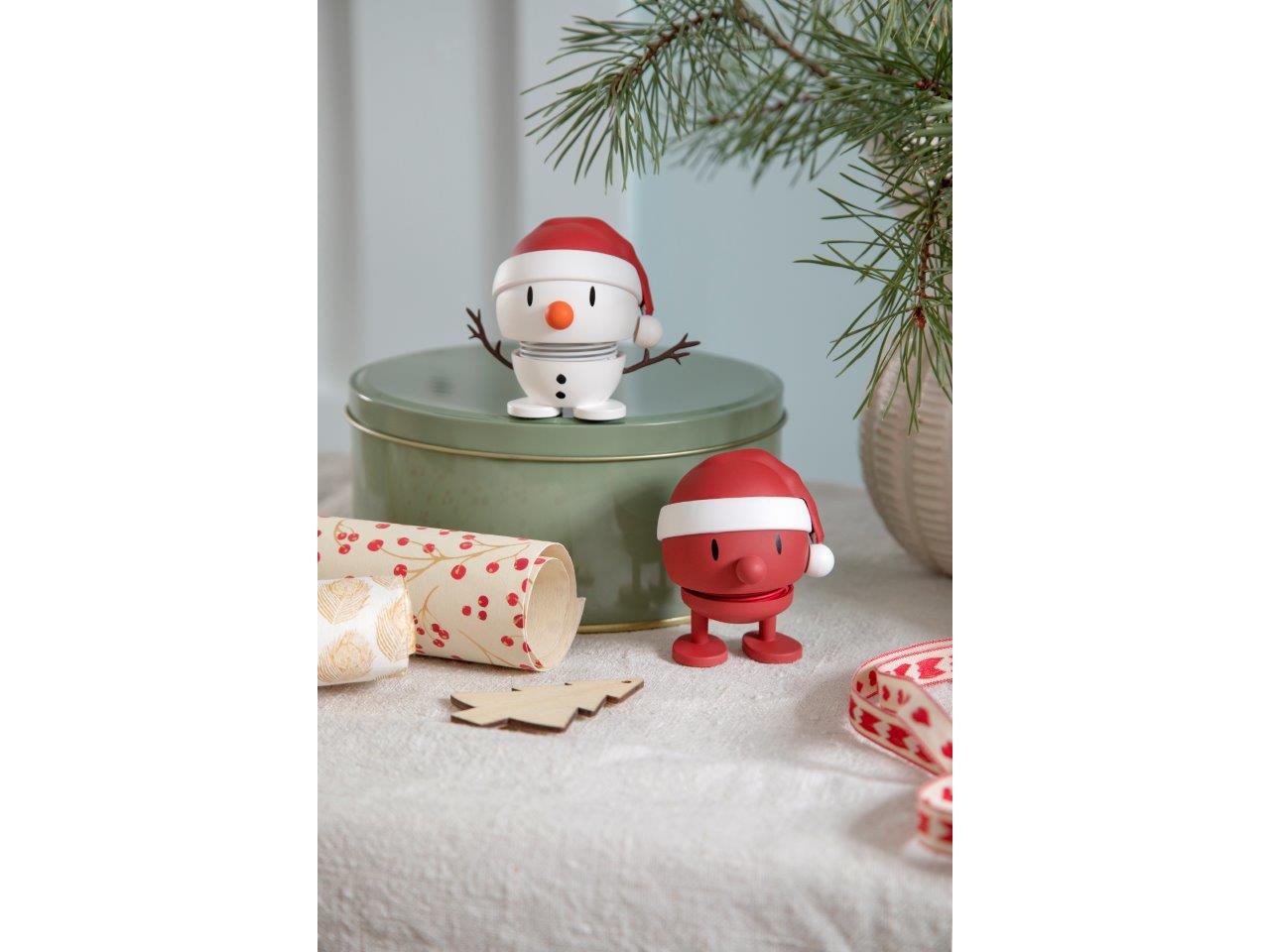 Hoptimist Soft Santa Bumble liten red