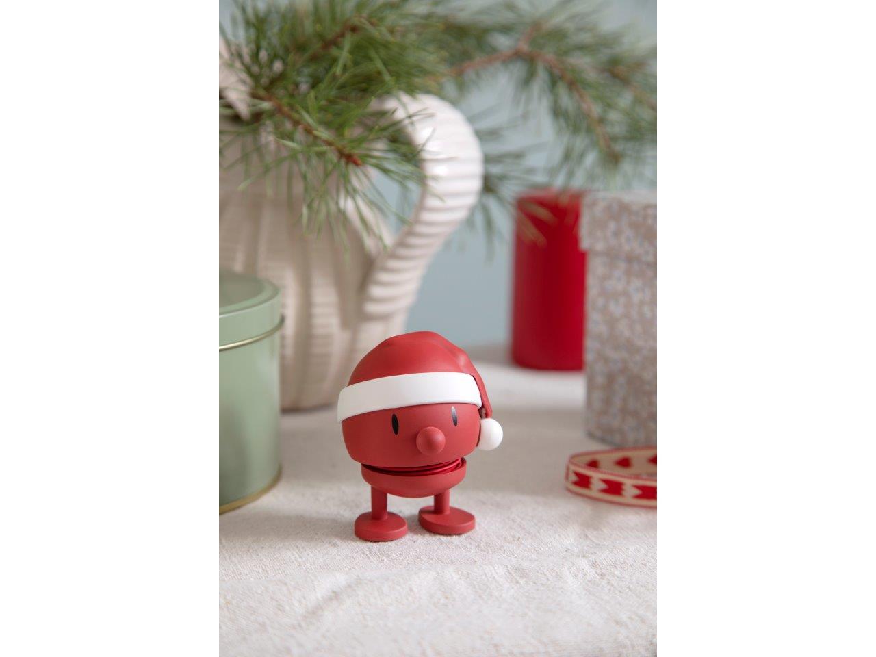 Hoptimist Soft Santa Bumble liten red