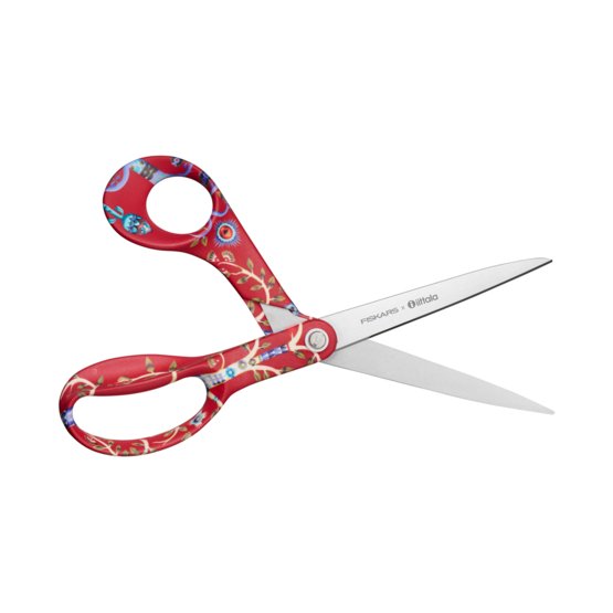 Saks universal Fiskars 21 cm Taika rød