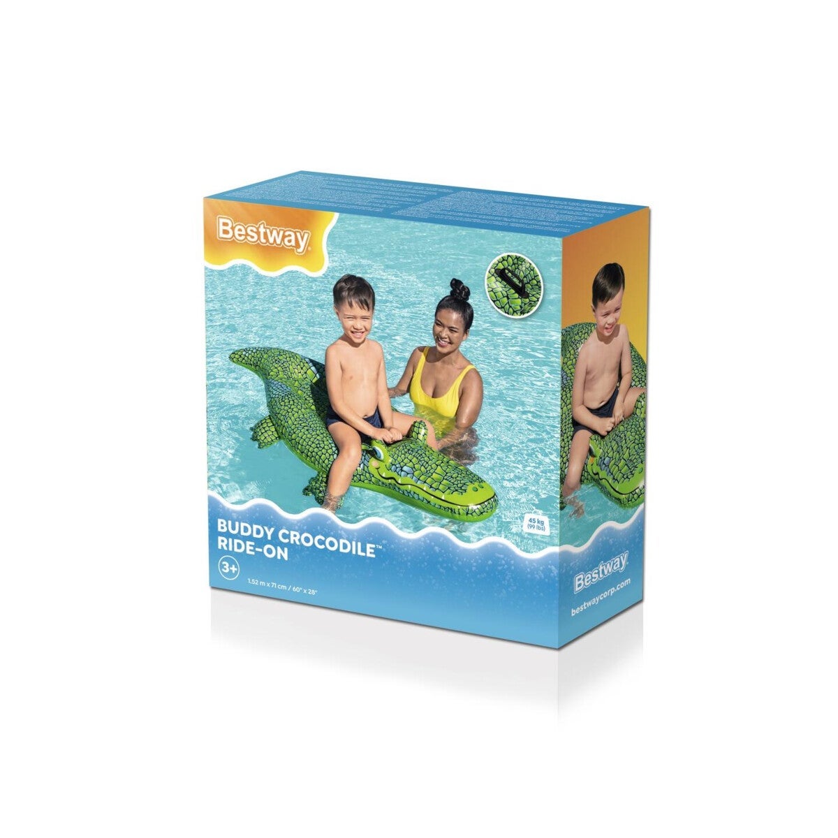 Krokodille Ride-On 152X71Cm