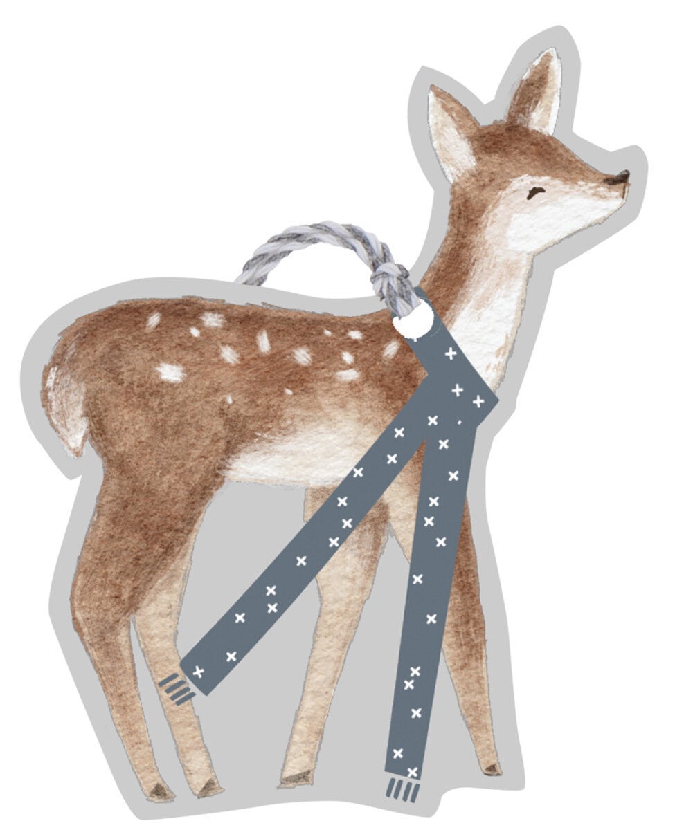 Gavemerkelapper 6pk Deer