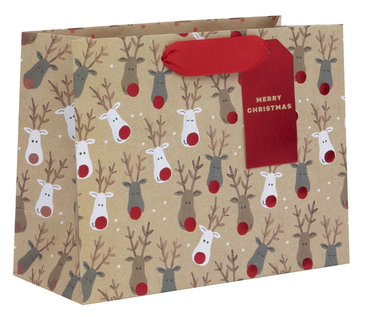 Gavepose Landscape M kraft Reindeer Selfie