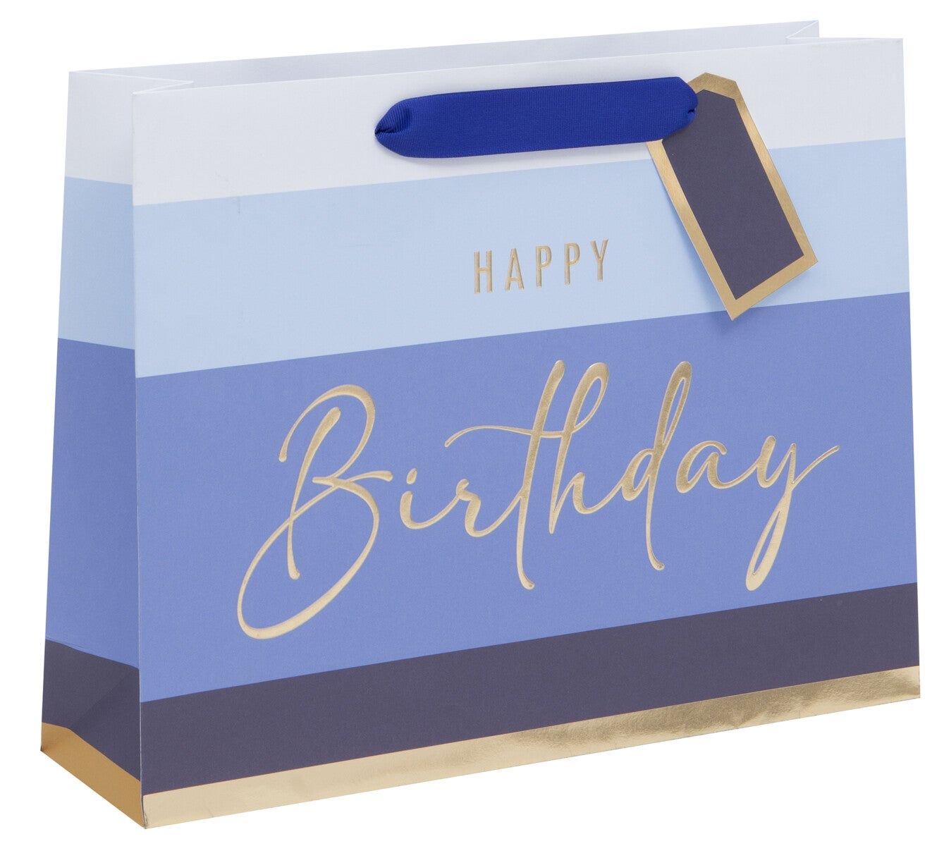 Gavepose Landscape Large H Bday Stripe