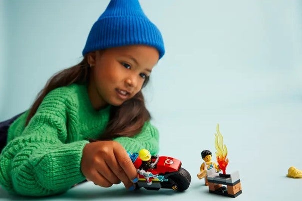 Lego Brannmotorsykkel 60410
