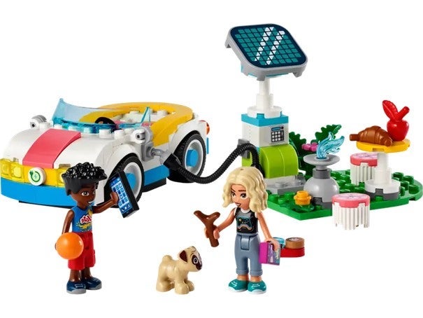 Lego Elbil og ladestasjon 42609