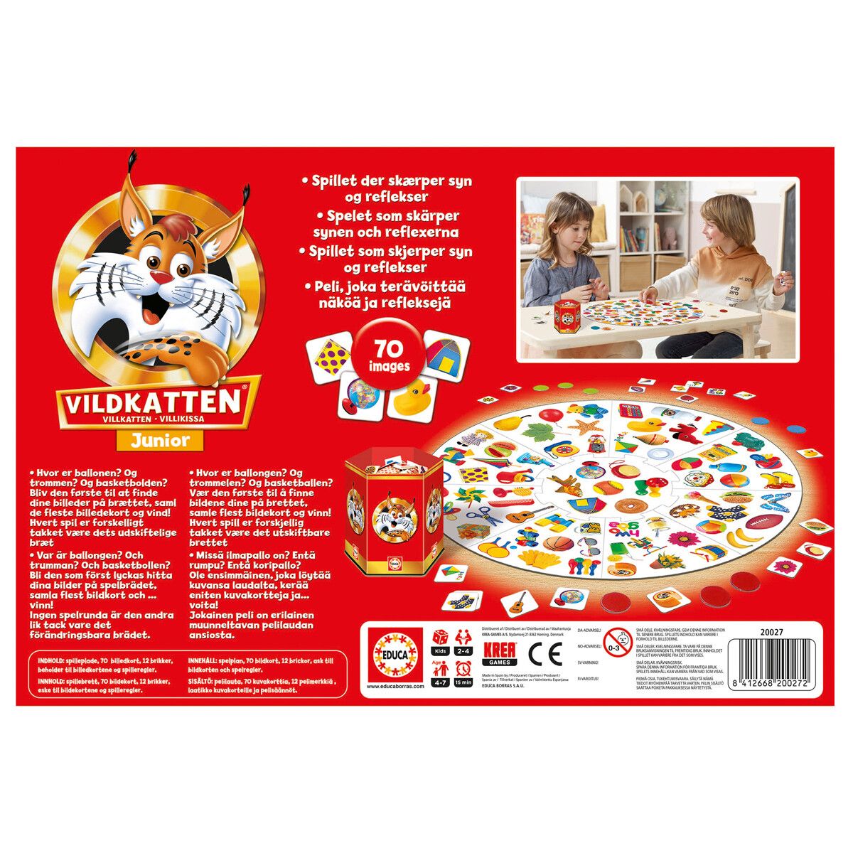Spill Vildkatten 70