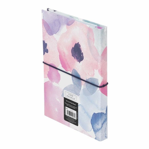 List Pad Notatbok Fleur A5 m/penn