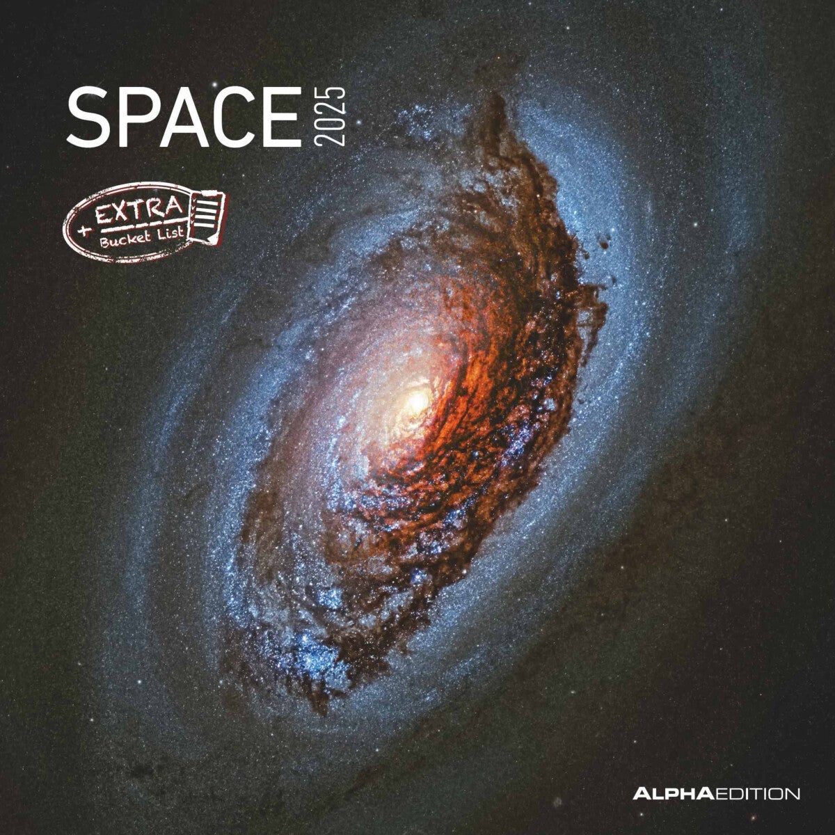 Kalender 2025 Space 30x30cm