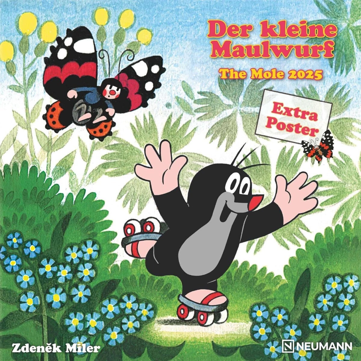 Kalender 2025 The Mole 30x30cm