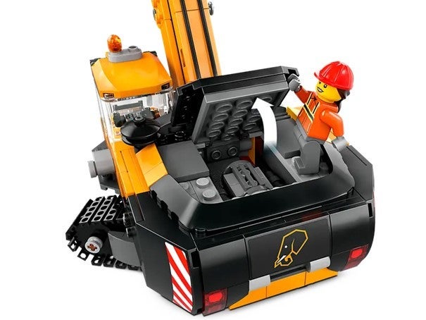 Lego Gul gravemaskin 60420