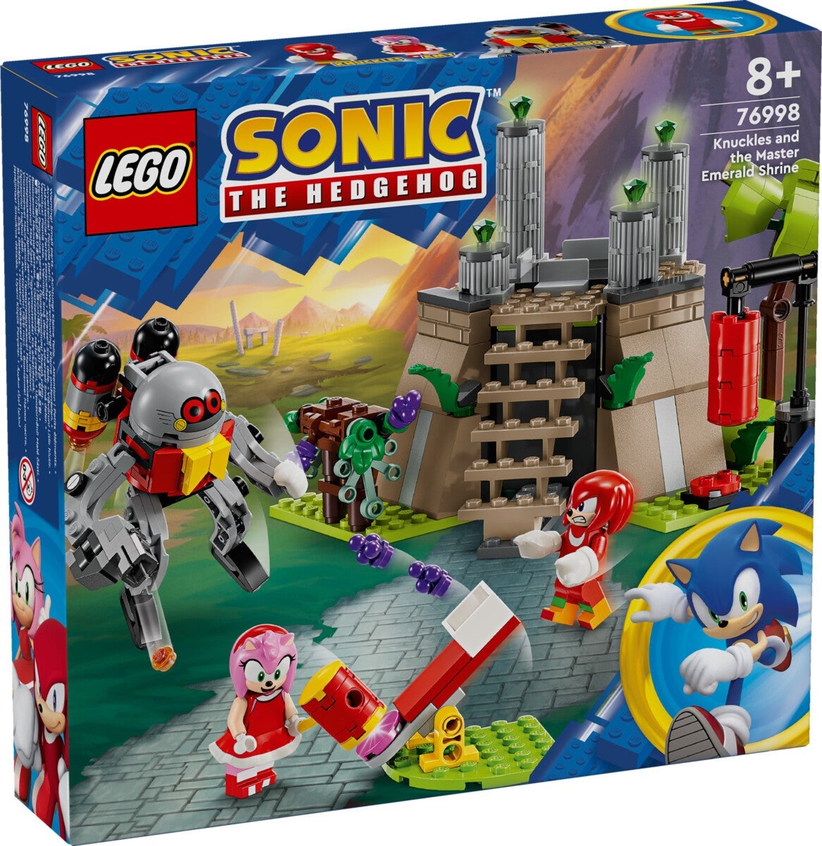 Lego Knuckles og Master Emerald-helligdommen 76998