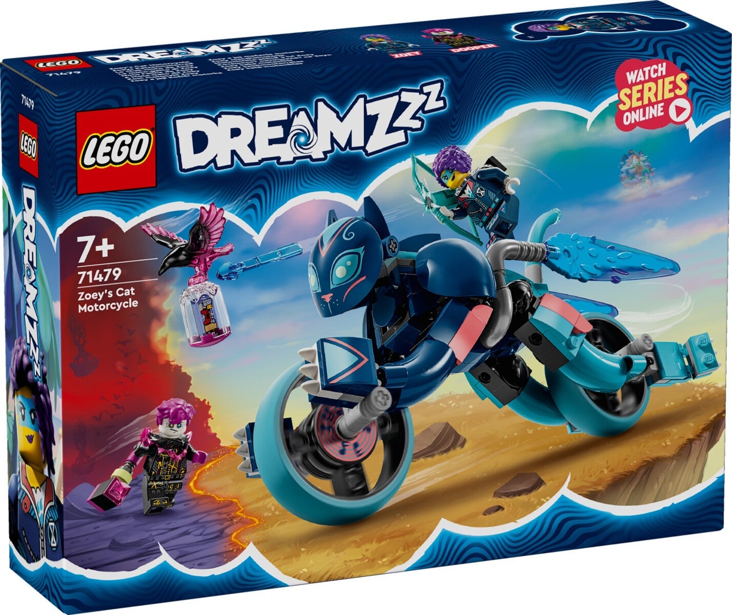 Lego Zoeys kattemotorsykkel 71479