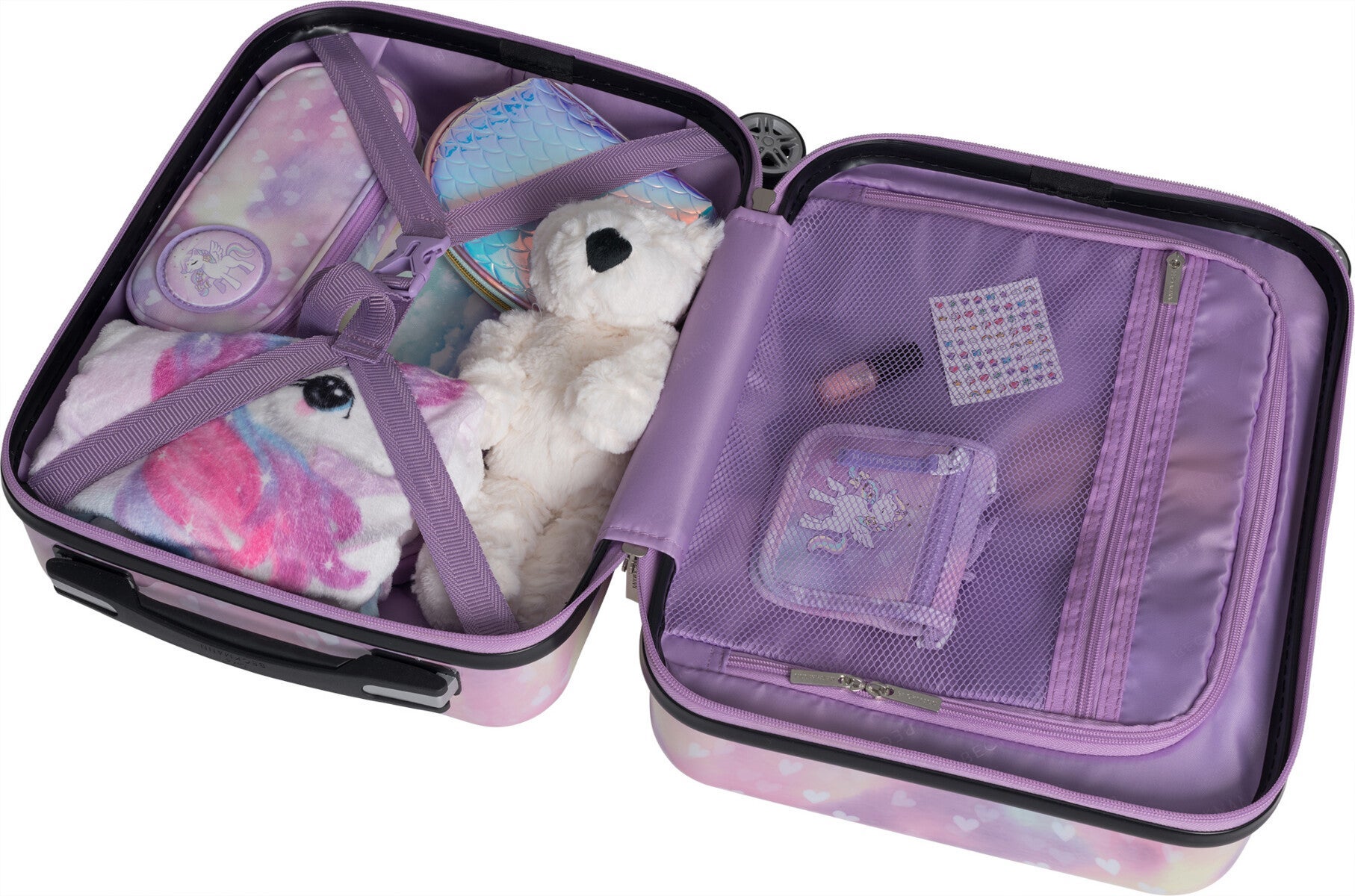 Barnekoffert Unicorn Princess Purple 22L