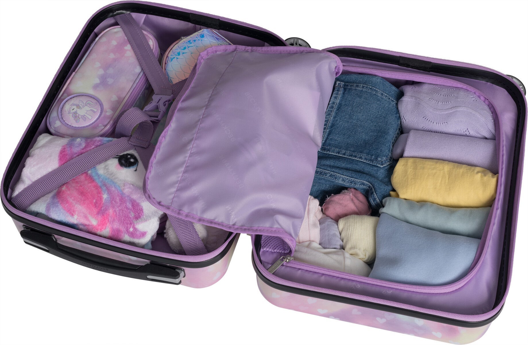 Barnekoffert Unicorn Princess Purple 22L