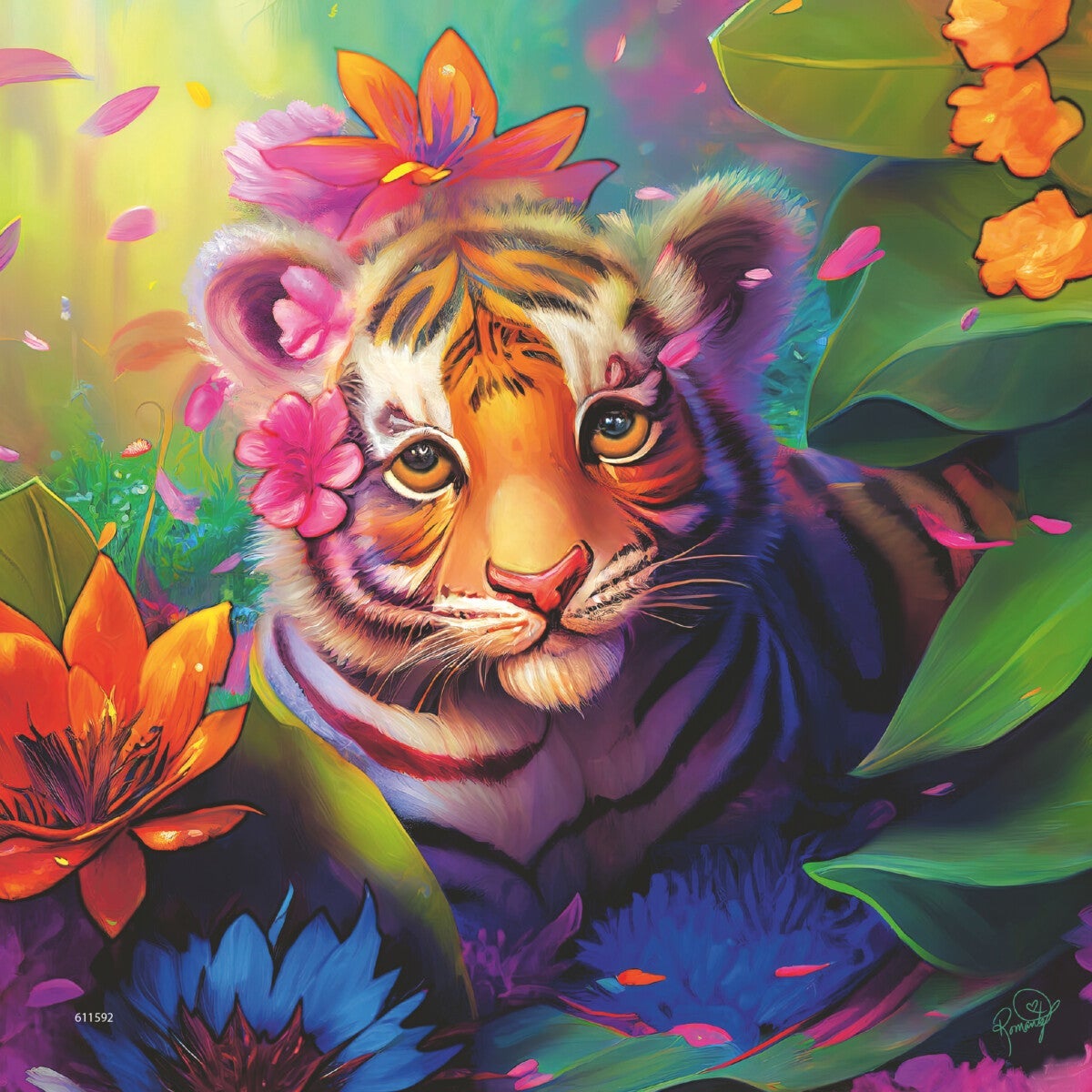 Puslespill 3X49 Jungelbabyer Ravensburger